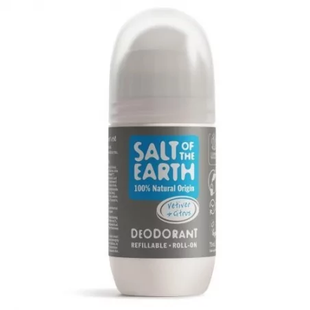 Přírodní kuličkový deodorant Vetiver & Citrus (Deo Roll-on) Salt Of The Earth - 75 ml