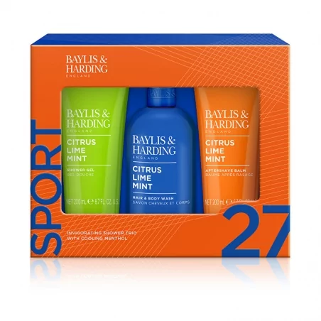 Dárková sada Limetka & Máta Baylis & Harding - 3 ks