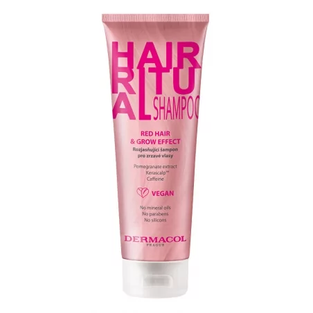 Rozjasňující šampon pro zrzavé vlasy Hair Ritual (Shampoo) Dermacol - 250 ml