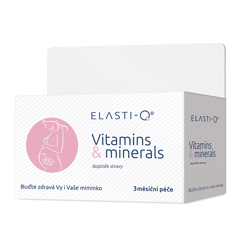 Elasti-Q Vitamins & Minerals s postupným uvolňováním Simply You - 90 tablet