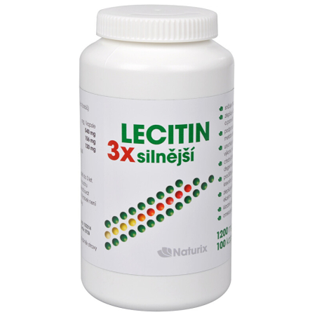 Lecitin 3x silnější Vetrisol - 100 kapslí