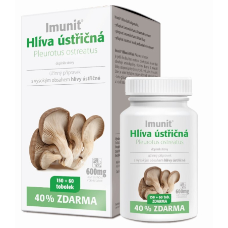 Imunit Hlíva ústřičná 150 tob. + 60 tob. ZDARMA Simply You