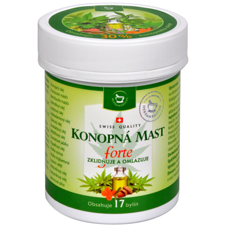 Konopná mast Forte Herbamedicus - 125 ml