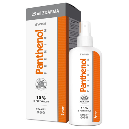Panthenol 10% Swiss Premium / spray 150 ml + 25 ml ZDARMA Simply You