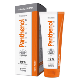 Panthenol 10% Swiss Premium / tělové mléko 200 ml + 50 ml ZDARMA Simply You