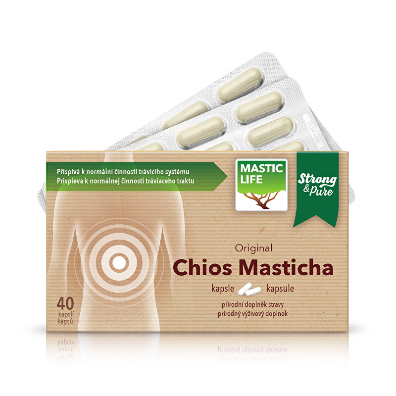 Chios Masticha Strong&Pure Mastic Life - 40 kapslí