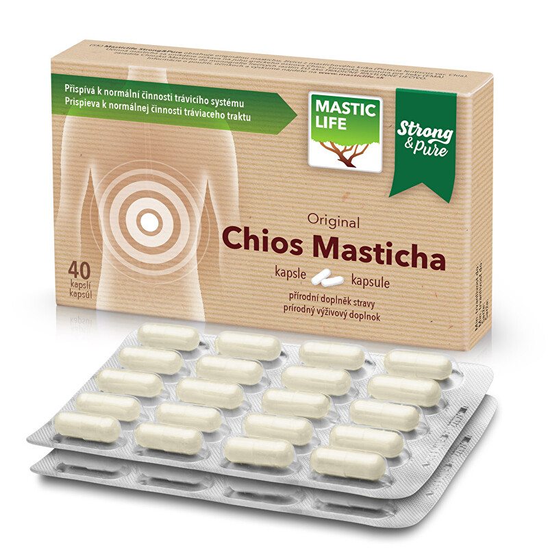 Chios Masticha Strong&Pure Mastic Life - 40 kapslí