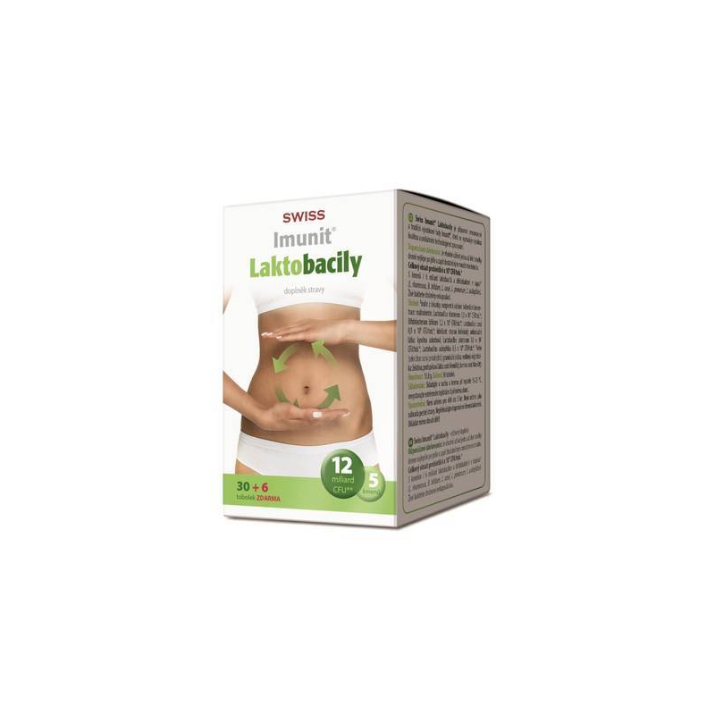 Imunit Swiss Laktobacily / Varianta: 60 + Simply You / Varianta: 60 + 12 tobolek - 12 tobolek