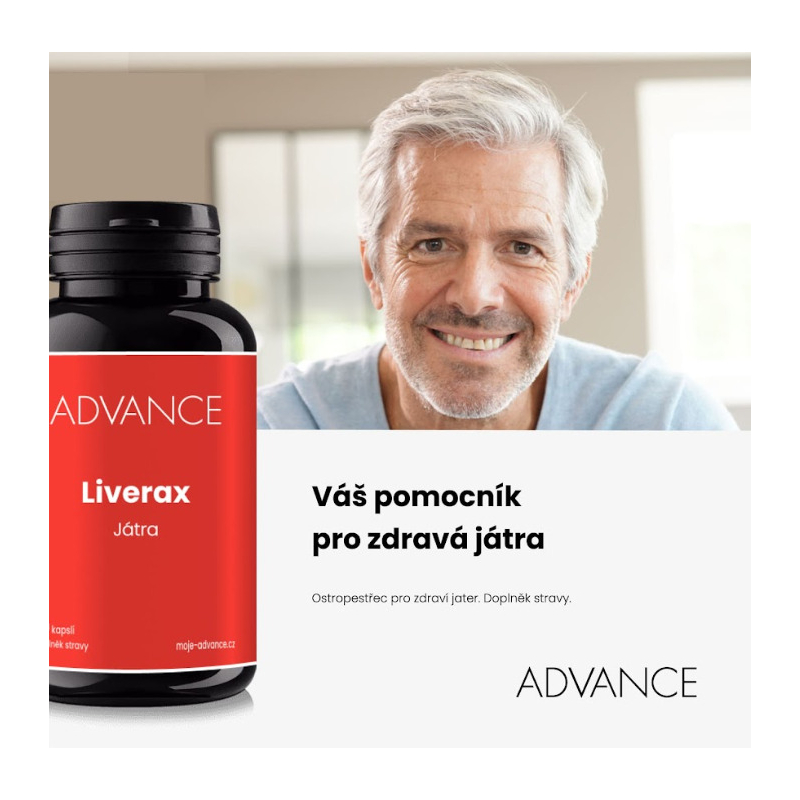 Liverax Advance nutraceutics - 60 kapslí