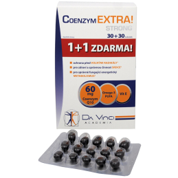 Coenzym Extra! Strong 60 mg 30 tob. + 30 tob. ZDARMA Simply You