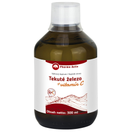 Koloidní železo + vitamín C liquid Pharma Activ - 300 ml