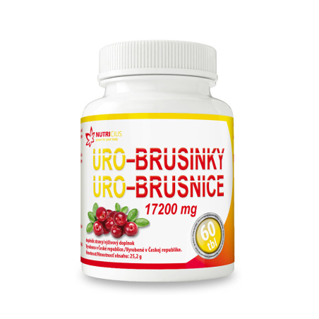 URO / Brusinky Nutricius - 60 tbl.