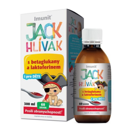 Imunit Jack Hlívák s betaglukany a laktoferinem Simply You - 300 ml