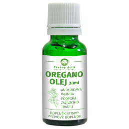 Oregano olej s kapátkem Pharma Activ - 20 ml