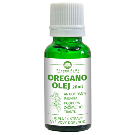 Oregano olej s kapátkem Pharma Activ - 20 ml