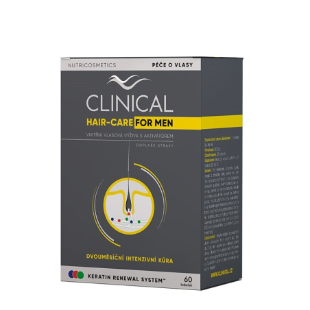 Clinical Hair / Care for men 60 tobolek – kúra na 2 měsíce Clinical