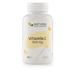 Vitamín C 500 mg Natural Medicaments - 90 kapslí