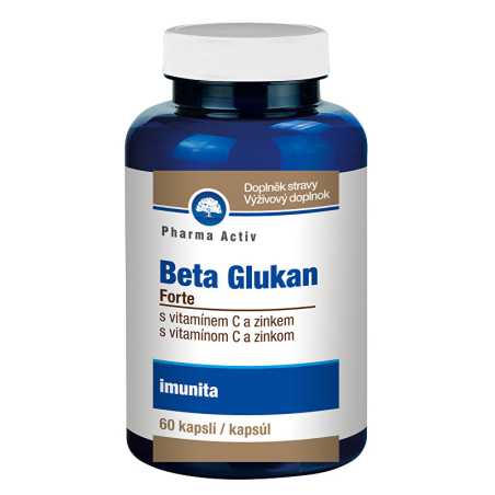 Beta Glukan Forte, Pharma Activ - 60 kapslí