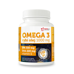 Omega 3 Rybí olej 1000 mg EPA 330 mg / DHA 220 mg Nutricius - 150 kapslí