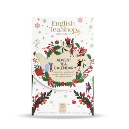 Adventní kalendář Bílá krabička English Tea Shop - 25 sáčků