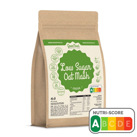 Nutrition Low Sugar Rychlá kaše ovesná GreenFood - 500 g