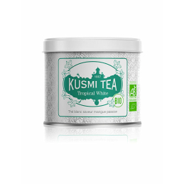 Tropical White plechová dóza Kusmi Tea - 90 g