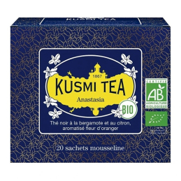 Anastasia 20 mušelínových sáčků BIO Kusmi Tea - 40 g
