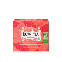 Aqua Summer BIO 20 mušelínových sáčků Kusmi Tea - 40 g