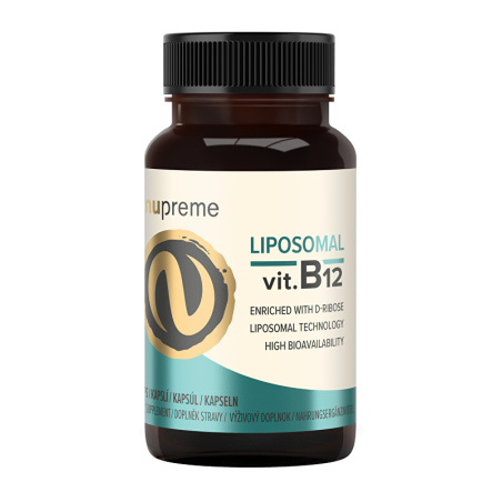 Liposomal Vitamín B12 Nupreme - 30 kapslí