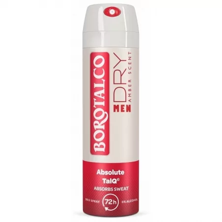 Deodorant ve spreji Men Dry Amber (Deo Spray) Borotalco - 150 ml