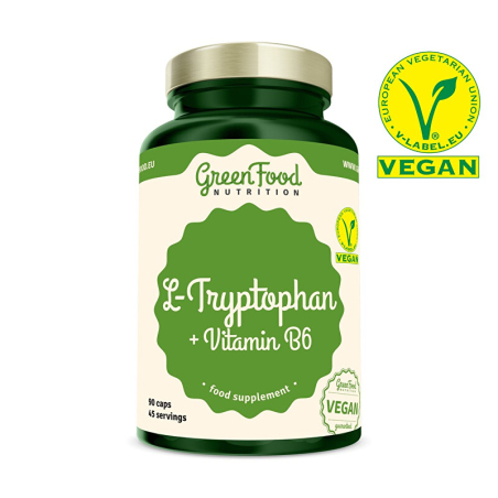 Nutrition L-Tryptophan GreenFood - 90 kapslí