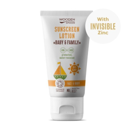 Opalovací tělové mléko Baby & Family SPF 30 / tuba WoodenSpoon - 100 ml