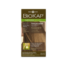 Nutricolor Delicato / Barva na vlasy 8.03 Blond přírodní světlá Biokap - 140 ml