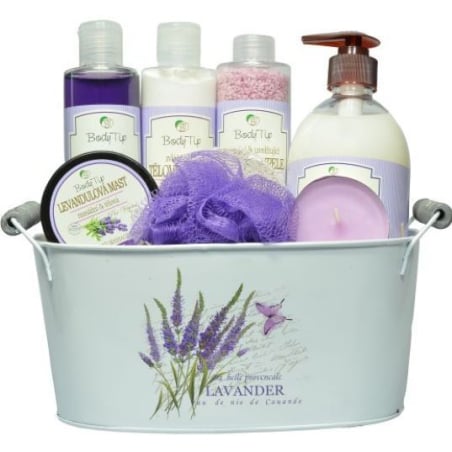 Dárkové balení Levandule v plechovém obalu Vivaco