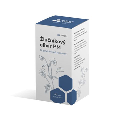 Žlučníkový elixír PM Purus Meda - 60 tablet