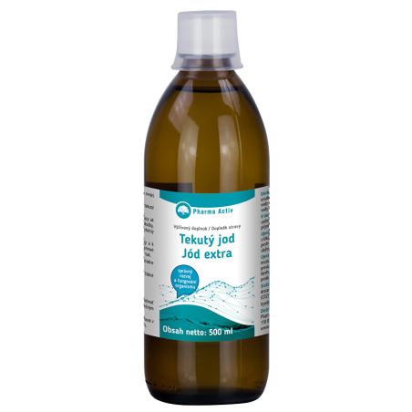Tekutý jód extra Pharma Activ - 500 ml