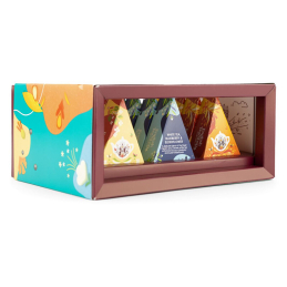 Dárková kolekce Wellness 12 pyramidek BIO English Tea Shop