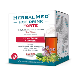 Herbalmed HotDrink Forte Dr.Weiss s kofeinen Simply You / Varianta: 12 sáčků - 12 sáčků
