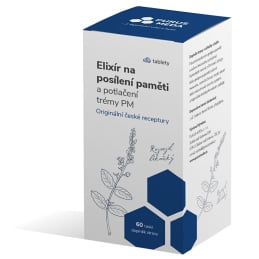 Elixír na posílení paměti a potlačení trémy PM Purus Meda - 60 tablet