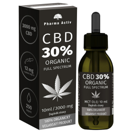 CBD 30% Organic 3000 mg Full Spectrum Pharma Activ - 10 ml