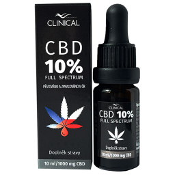 CBD 10% Full Spectrum 1000 mg Clinical - 10 ml