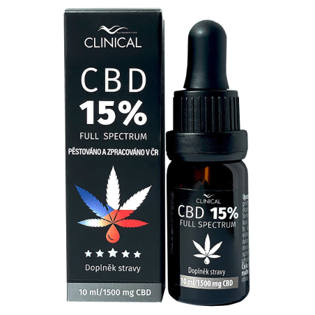 CBD 15% 1500 mg Full Spectrum Clinical - 10 ml