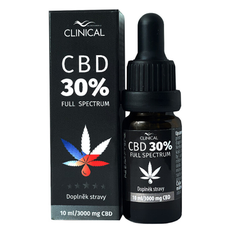CBD 30% Full Spectrum 3000 mg Clinical - 10 ml