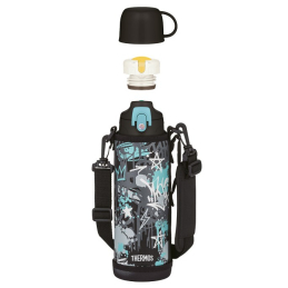 Dětská termoska s dvěma uzávěry / světle modrá Thermos - 1000 ml