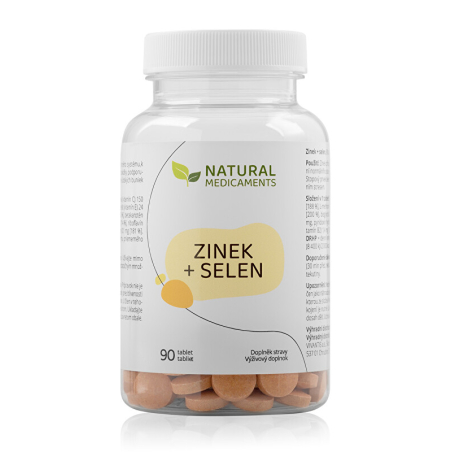 Zinek + Selen Natural Medicaments - 90 tablet