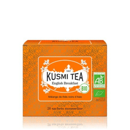 English Breakfast 20 mušelínových sáčků BIO Kusmi Tea - 40 g