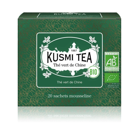 Chinese green 20 sáčků BIO, Kusmi Tea - 40 g