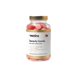 Beauty bomb pro vlasy, pleť, nehty / lesní plody Venira - 60 ks