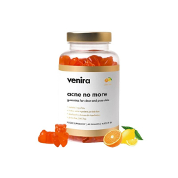 Gumové bonbóny pro čistou a svěží pleť bez akné / citrusy Venira - 60 ks