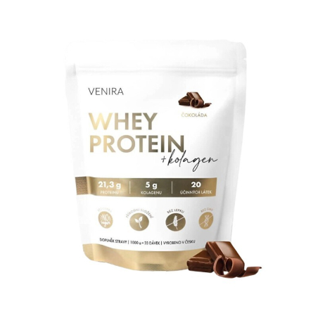 Whey protein příchuť čokoláda Venira - 1000 g